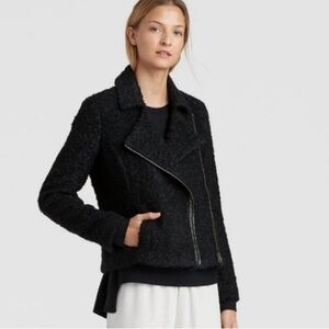 Eileen Fisher Suri Alpaca/Wool Moto Jacket